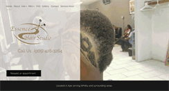 Desktop Screenshot of essencehairajax.com